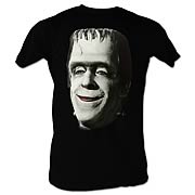 Munsters Frankinsmile Black T-Shirt